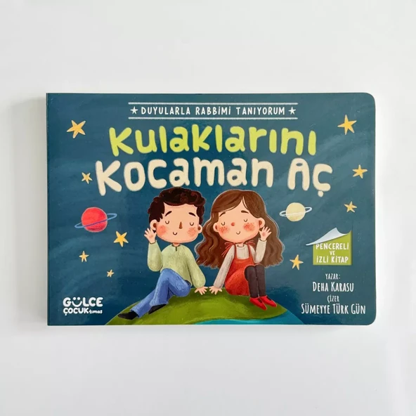 Kulaklarını Kocaman Aç - Duyularla Rabbimi Tanıyorum 1 (Pencereli Kitap) ürün görseli 1