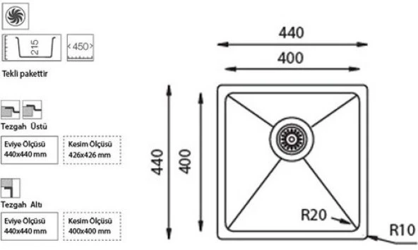 UKİNOX ME 400 40X40 EVYE - Resim 2