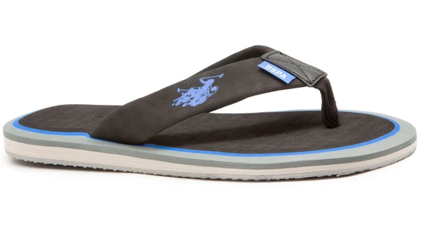 U.S. Polo Assn. 8Ytvtsm Siyah Erkek Ayakkabı Erkek Terlik-Sandalet ürün görseli 1