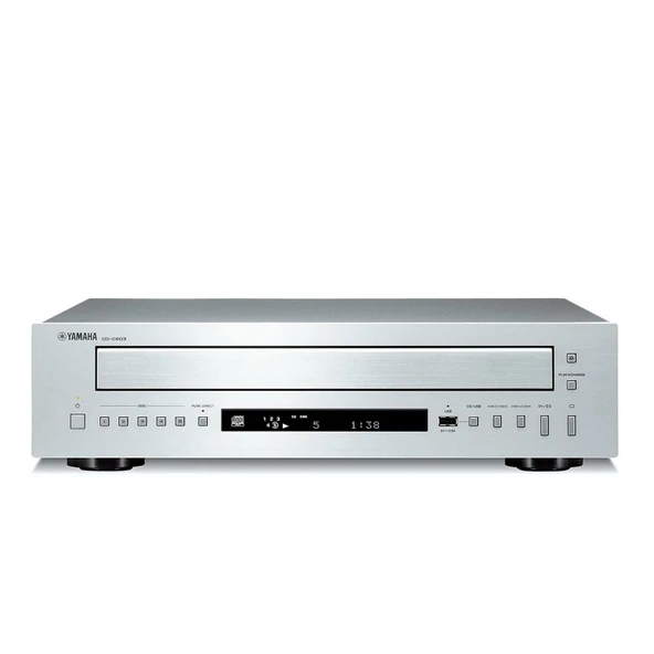 Yamaha CD-C603 5'Lİ CD Player Gri ürün görseli 1