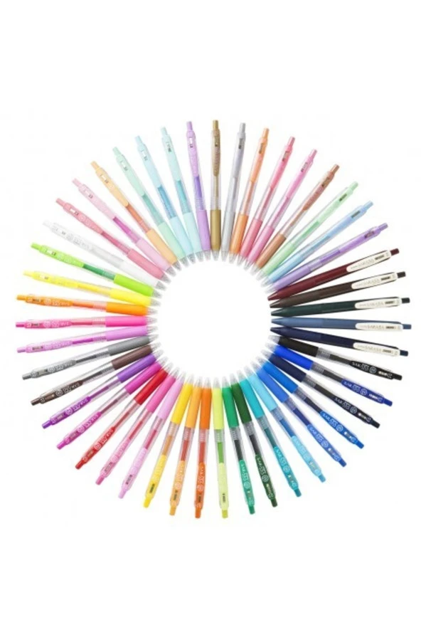 Sarasa 0.5mm Z Box 25'li Jel Kalem Seti Plastik Çantalı Set / Jj15-25c-zbox ürün görseli 1