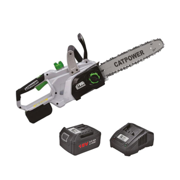 Catpower 2096  Akülü Ağaç Kesme Makinesi 4.0 Ah + 4.0 Ah Şarj Cihazı ürün görseli 1