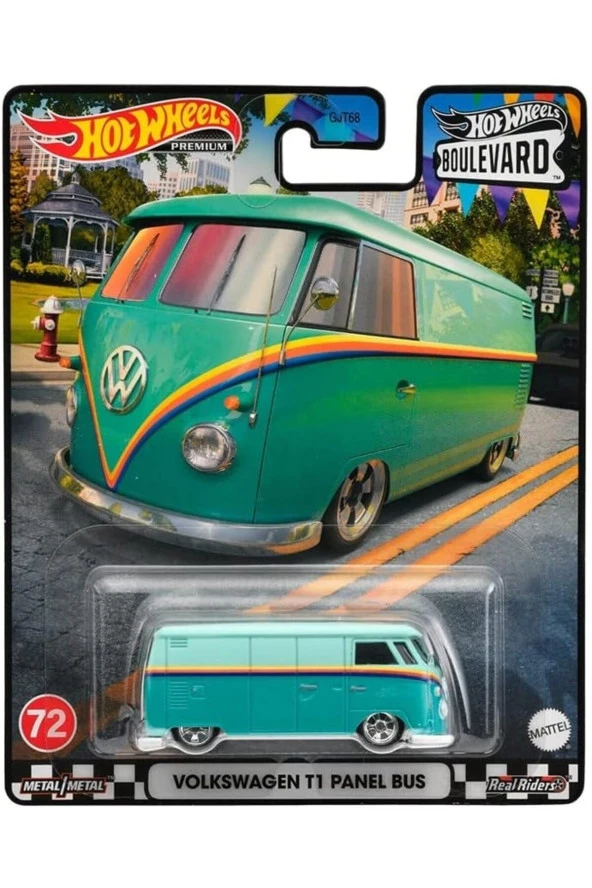 Hot Wheels Boulevard Volkswagen T1 Panel Bus GJT68 HKF18 ürün görseli 1