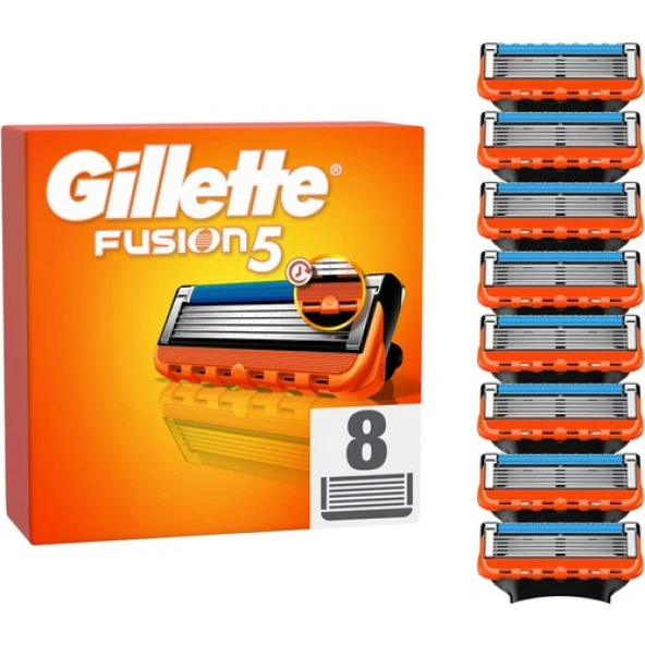 Gillette Fusion Avantajlı Yedek Tıraş Bıçağı 8'li ürün görseli 1