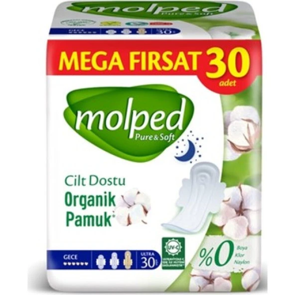 Molped Puresoft Mega Gece 30Lu ürün görseli 1