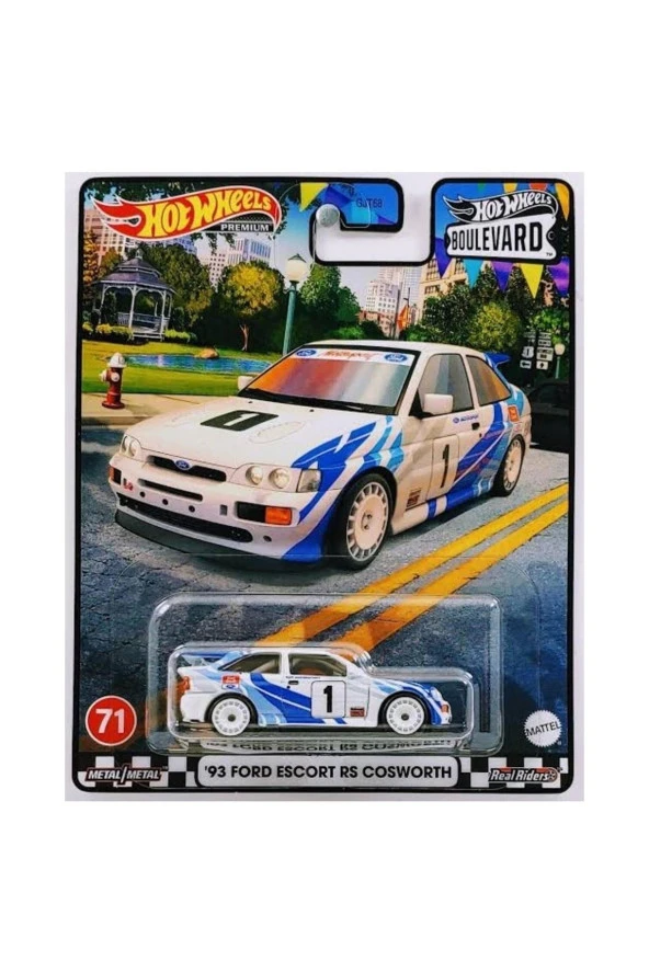 Hot Wheels Boulevard  93 Ford Escort RS Cosworth GJT68 HKF17 ürün görseli 1