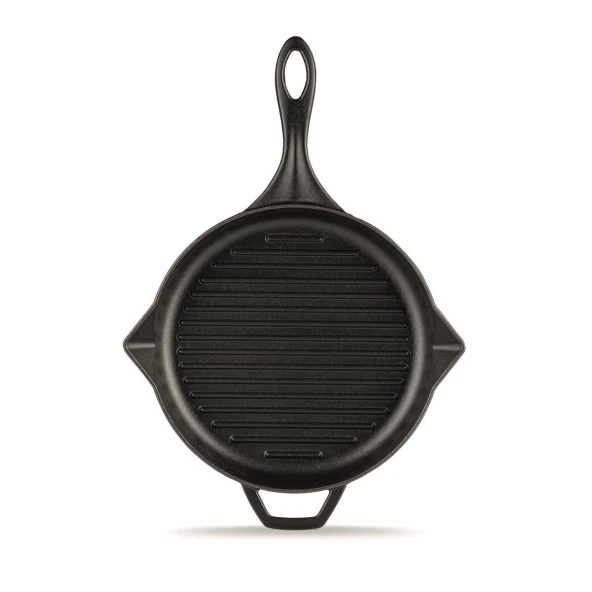 Hosse 28 Yardımcı Kulplu Yuvarlak Grill Tava ürün görseli 1