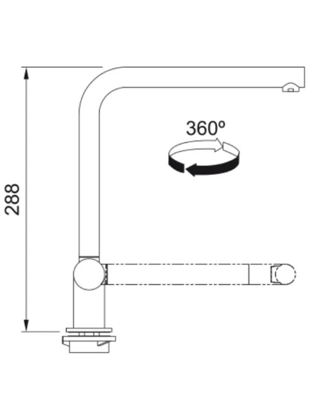 Franke Neptune Window Krom Mutfak Bataryası - Resim 5