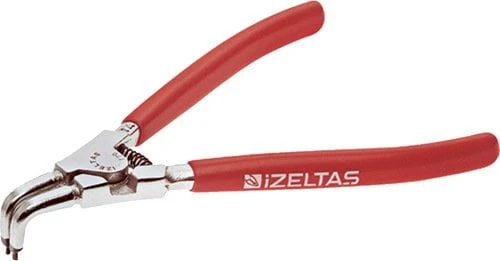 İzeltaş 3311 Yaylı Eğri 210 mm Dış Segman Pense ürün görseli 1