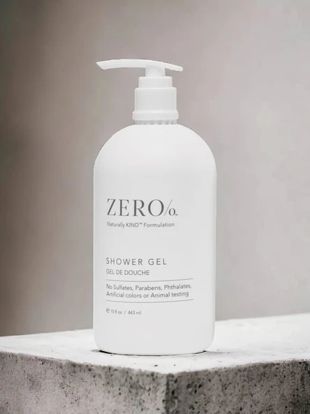 Zero/o Naturally Kind Shower Gel 443 ML 15 FL OZ ürün görseli 1