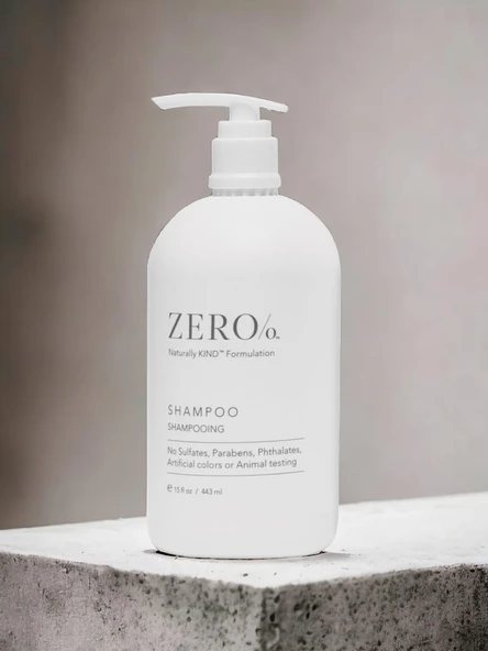 Zero/o Naturally Kind Shampoo 443 ML 15 FL OZ ürün görseli 1