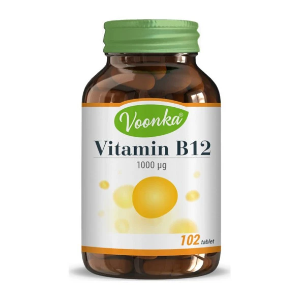 Voonka Vitamin B12 102 Tablet ürün görseli 1