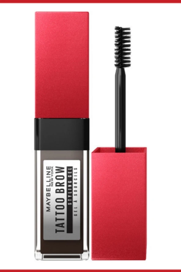 Maybelline New York Tattoo Brow 36h Styling Gel - 257 Medium Brown ürün görseli 1