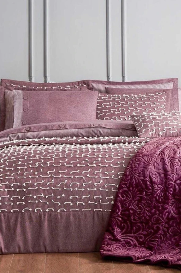 Özdilek Çeyiz Seti Naturel Deco Rose ürün görseli 1