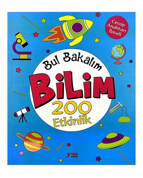 Bul Bakalım 200 Bilim Etkinliği Kitabı Yuva Yayınları ürün görseli 1