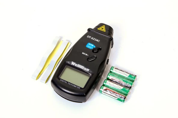 Welllhise  DT6234C Optik Lazer Takometre ürün görseli 1