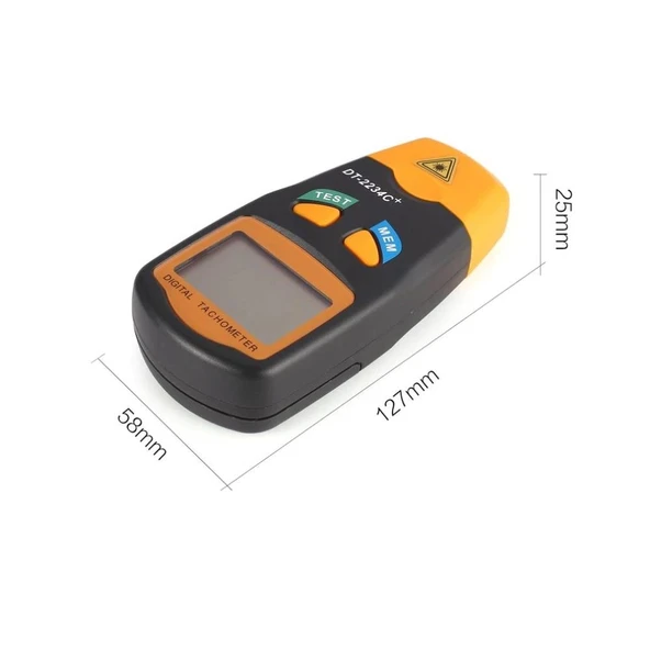 WellHise DT2234C+ Takometre (Devir Ölçer) - Resim 2