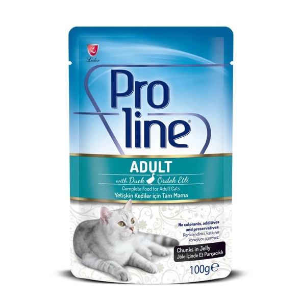 Proline Pouch Ördek Etli Kedi Konservesi 100 gr ürün görseli 1