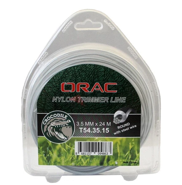Orac Misina 3,5mm 24mt Telli Yuvarlak Crocodile ürün görseli 1