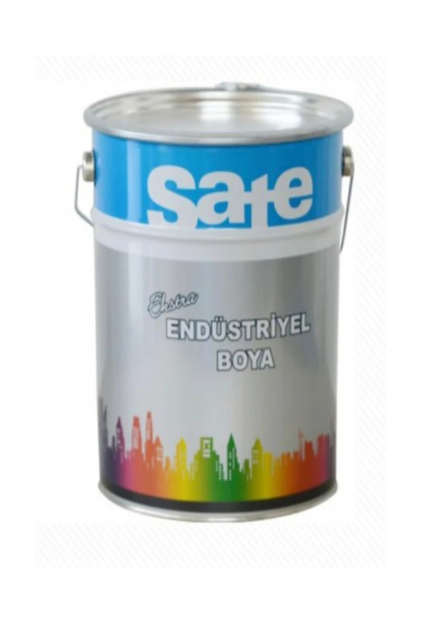 EKONOMİK ENDÜSTRİYEL BOYA RAL 9005 PARLAK SİYAH- 17 Kg ürün görseli 1