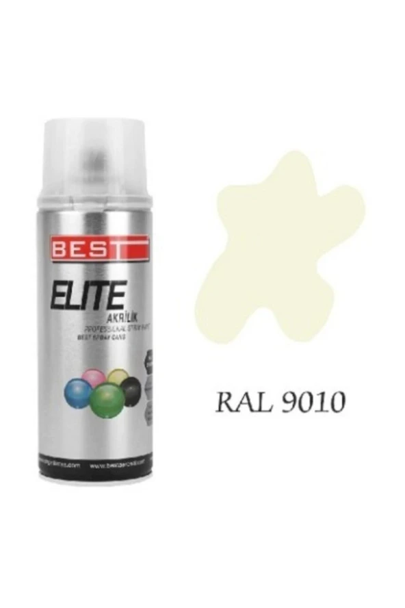 Sprey Boya Elite 400 ml Ral9010 Mat Beyaz ürün görseli 1