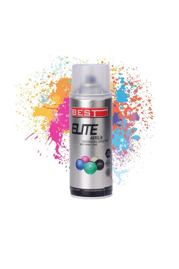Best Sprey Mat Beyaz Boya Elıte 400 ml Ral9010 ürün görseli 1