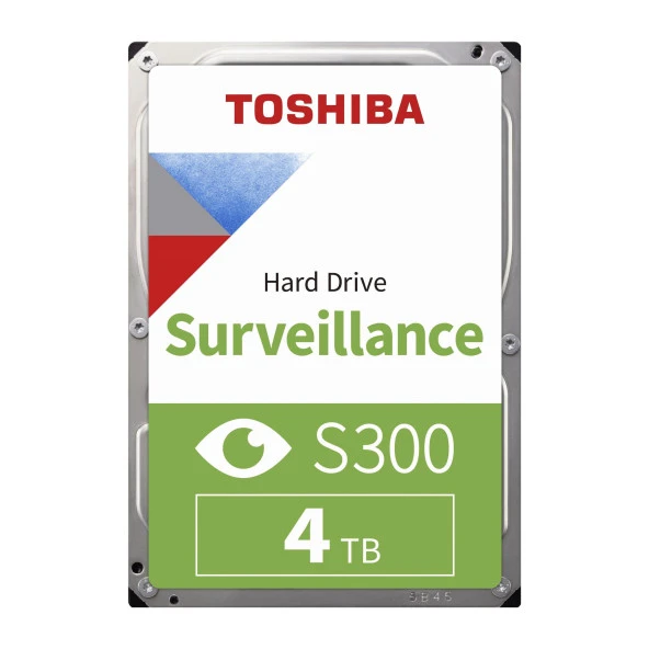 Toshiba S300 HDWT840UZSVA 4TB 5400RPM 256MB 3.5" SATA Harddisk ürün görseli 1