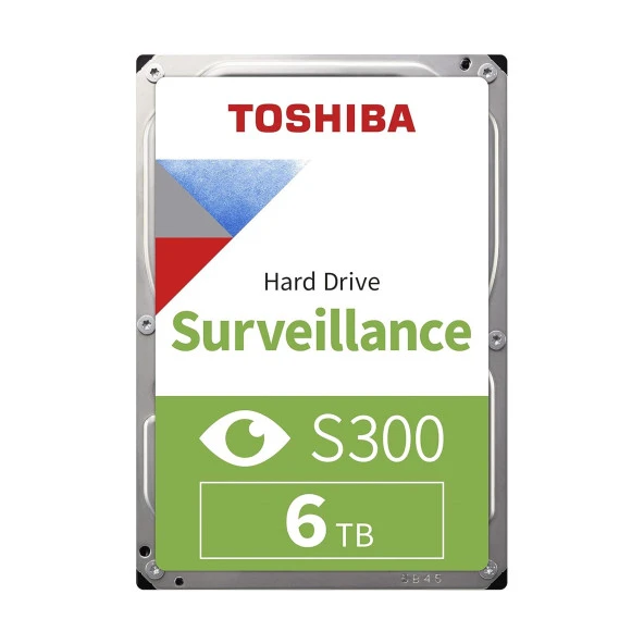 Toshiba S300 HDWT860UZSVA 6TB 5400RPM 256MB 3.5" SATA Harddisk ürün görseli 1