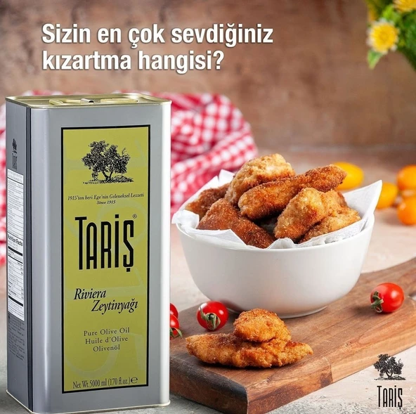 Tariş Riviera Zeytinyağı 5 lt - Resim 2