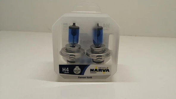 NARVA FAR AMPÜLÜ 12V 90/100W H4 BEYAZ IŞIK 4500K TAKIM 2 ADET ürün görseli 1