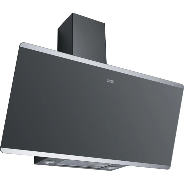 Franke FPJ 915 V BK A/SS 90cm Siyah Cam Davlumbaz ürün görseli 1