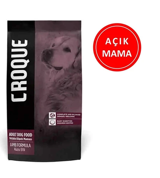 Croque Kuzulu Yetişkin Köpek Maması 1 Kg AÇIK ürün görseli 1