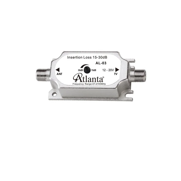 Atlanta AL-03 AL03 Ayarlı Ayarlanabilir Sinyal Hat Yükseltici Güçlendirici (15-30 DB) ürün görseli 1