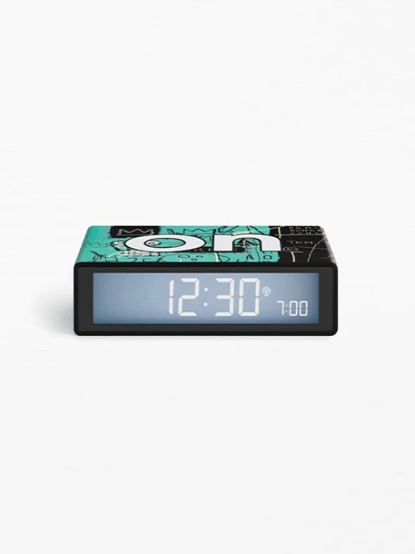 Lexon Flip + Alarm Saat X Jean-Michel Basquiat Pi ürün görseli 1