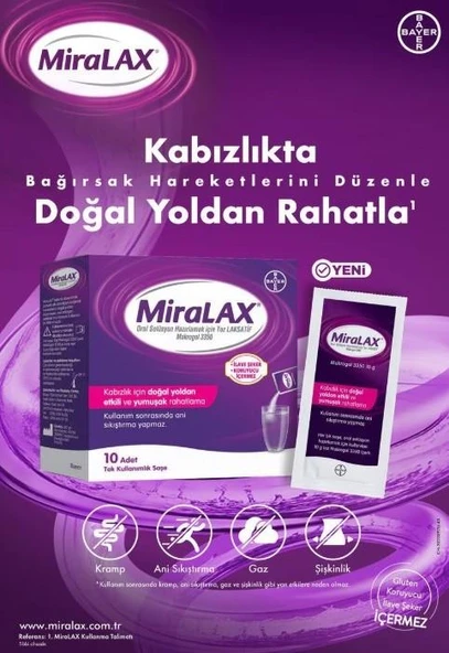 Miralax 10 Saşe (SKT:02/2029) - Resim 2