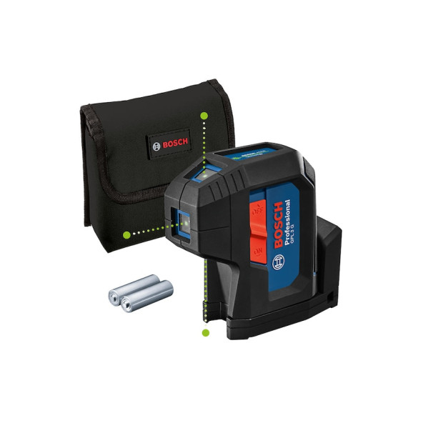 Bosch Professional GPL 3 G Kompakt 3 Nokta Yeşil Lazer - 0601066N00 ürün görseli 1
