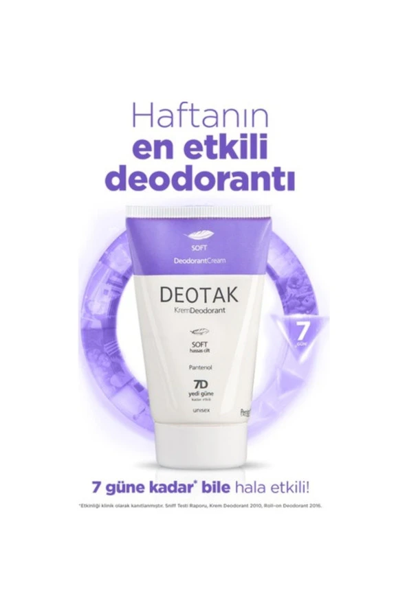 Deotak Krem Deodorant Soft 35 ml - Resim 6