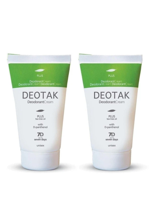 Deotak Krem Deodorant Plus 35 ml X 2 Adet ürün görseli 1