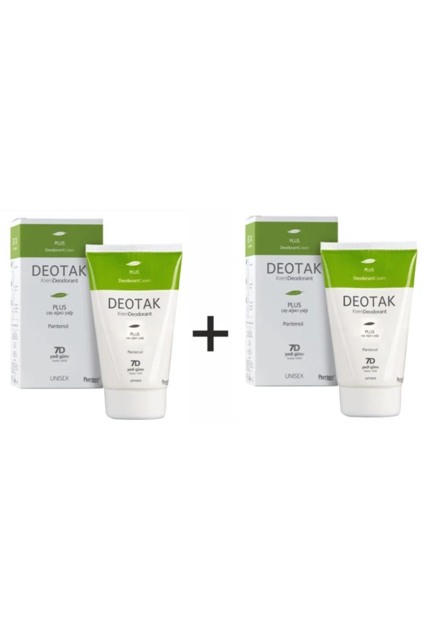 Deotak Plus Krem Deodorant 35 Ml 2 Adet ürün görseli 1