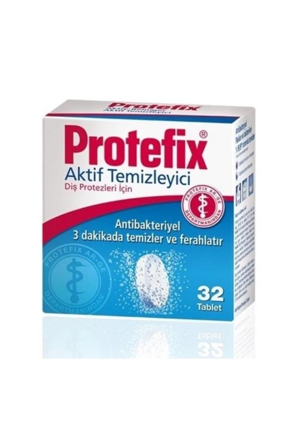 Protefix Aktif Temizleyici 32 Tablet ürün görseli 1