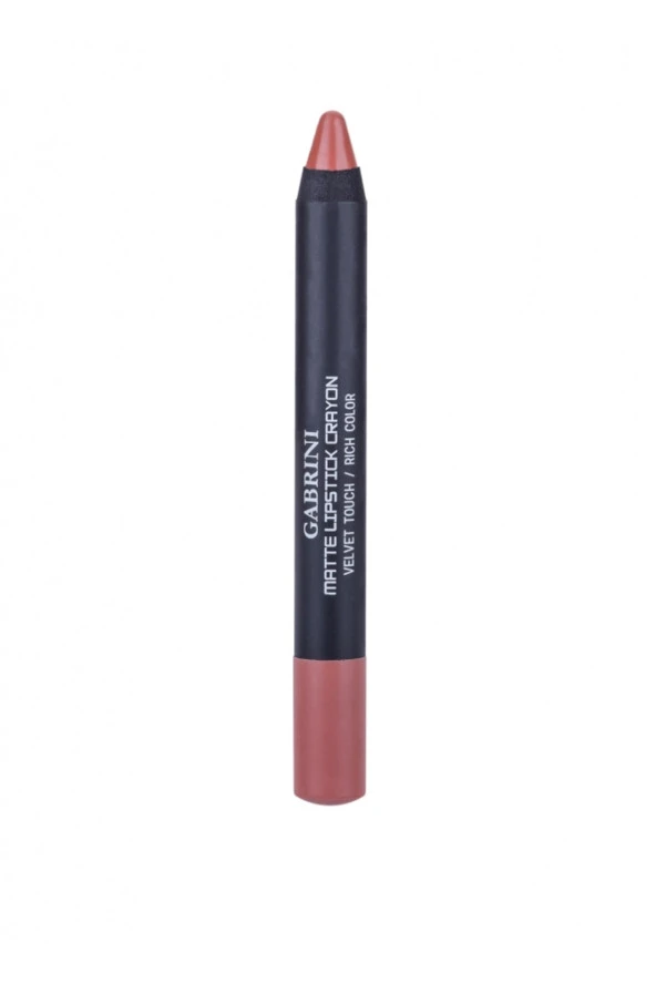 GABRİNİ Mat Ruj - Matte Lipstick Crayon 06 8696814090065 ürün görseli 1