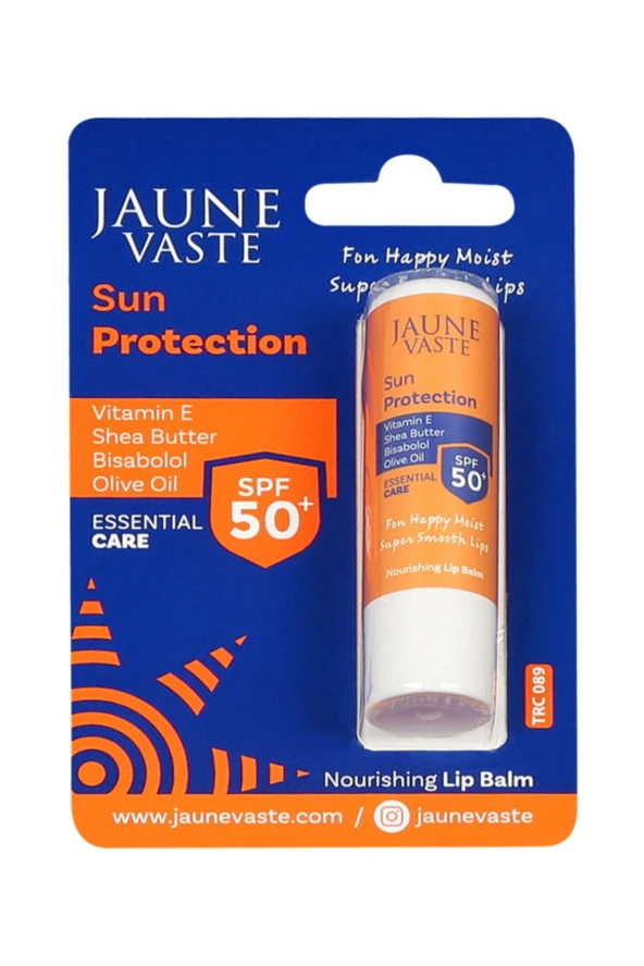 Jaune Vaste Lip Balm Sun Protection Spf50 Yoğun Besleyici Güneş Koruyucu Dudak Bakım Stick ürün görseli 1