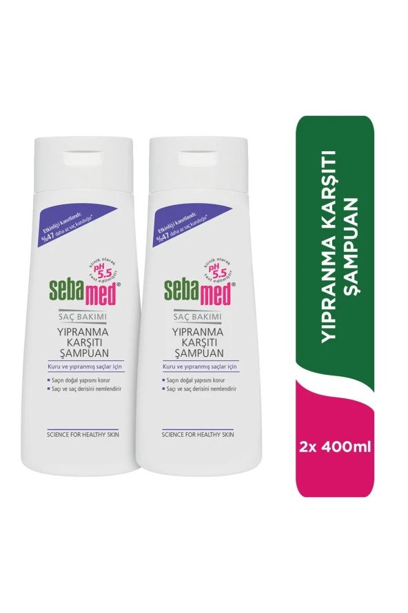 Sebamed Şampuan Onarım Repair   400 ml x 2 ürün görseli 1