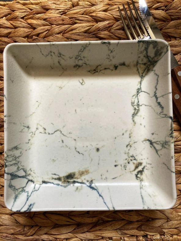 Core Marble Green Kare Kase 19*5 cm ürün görseli 1