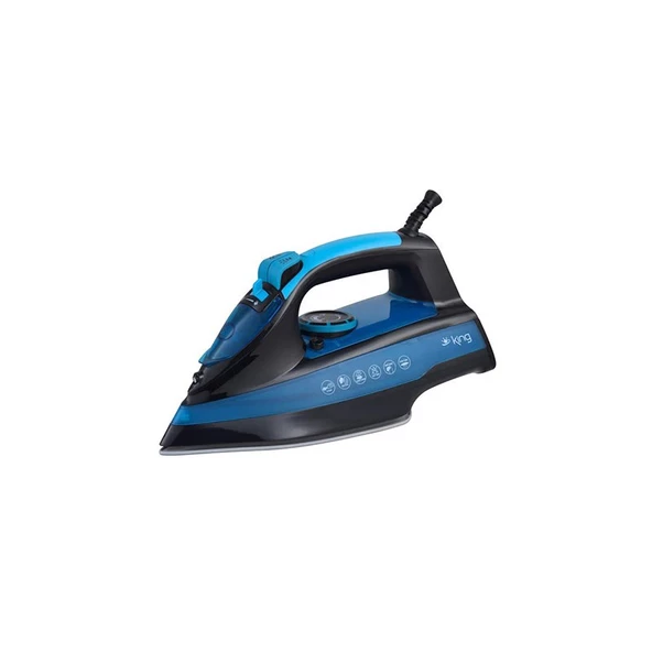 King Larsen KBÜ700 Buharlı Ütü 2600 W Mavi ürün görseli 1