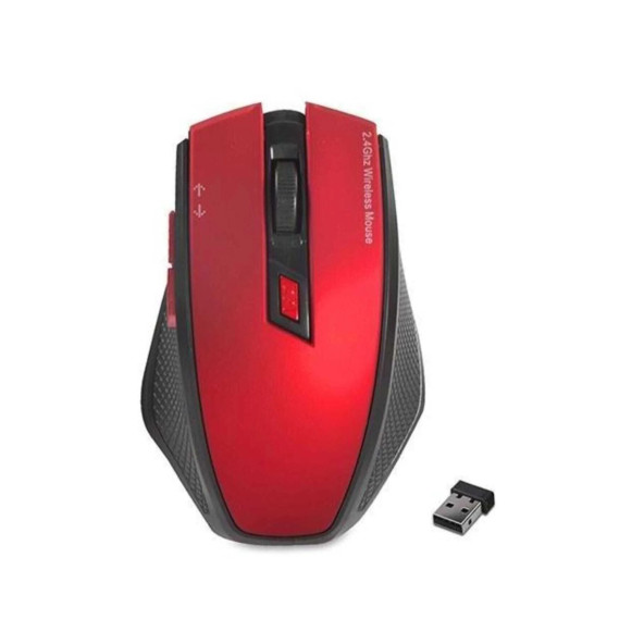 Everest Smw-777 Kablosuz Optik Mouse Kırmızı ürün görseli 1
