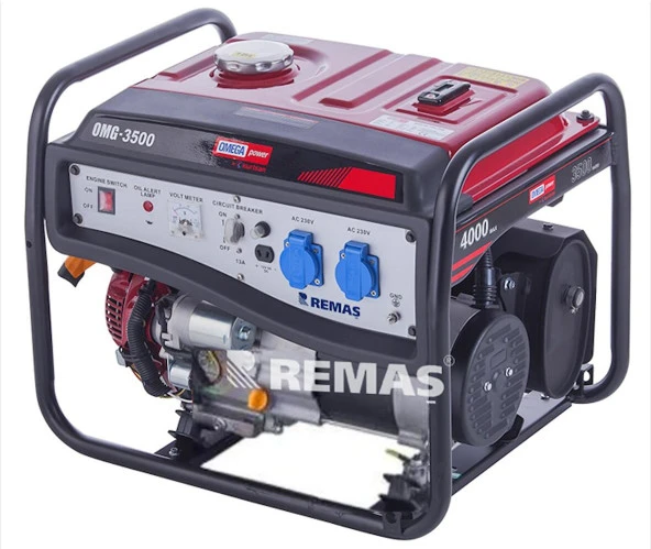 Omega Omg-3500 Benzinli Jeneratör 3.5 Kva ürün görseli 1