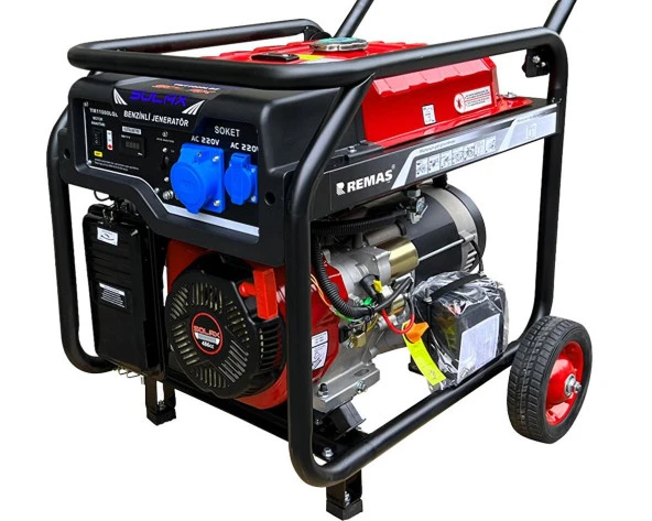 Solax YM 11000 LQE Marşlı 10.6 kVA Monofaze Benzinli Jeneratör ürün görseli 1