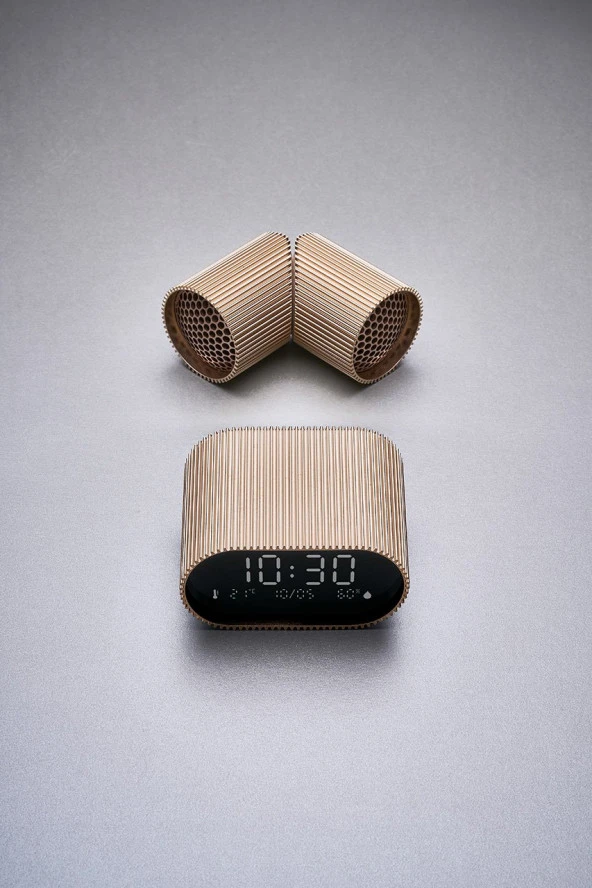 Lexon Ray Bluetooth Hoparlör Vivid Gold - Resim 3