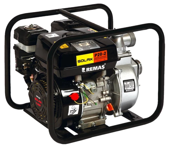 Solax P20-2 İpli 2" Parmak Su Motoru Benzinli Motopomp ürün görseli 1